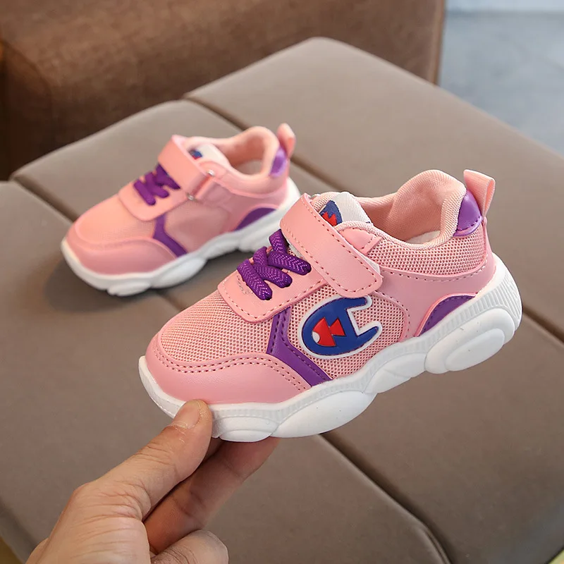 2019 spring new children's shoes mesh color tennis breathable sports fashion girls boys | Детская одежда и обувь