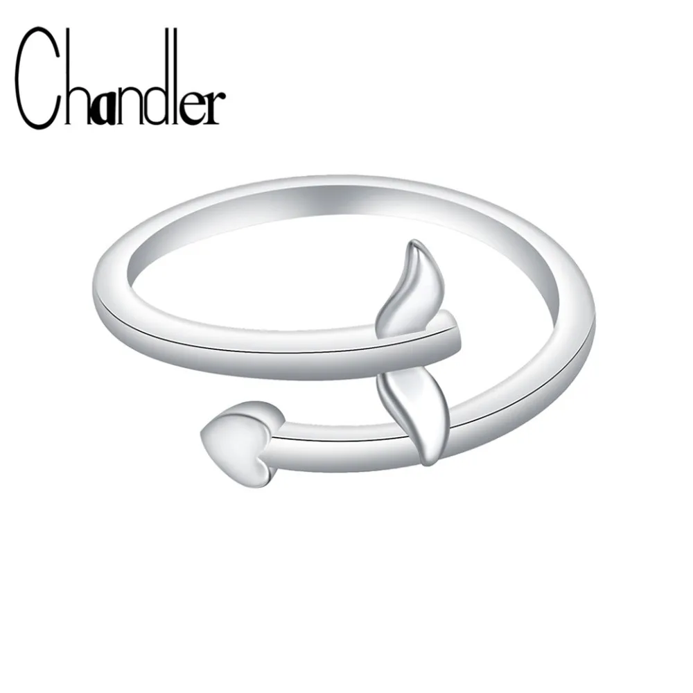 Женское кольцо со стрелкой из Купидона Chandler для влюбленных в хип хоп парные