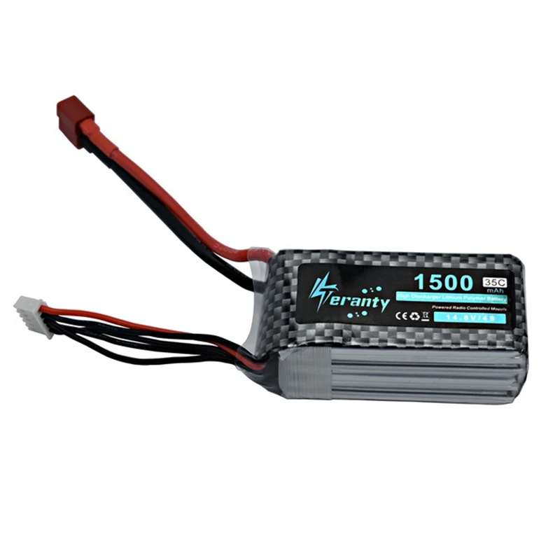 14,8 v 1500mAh 35C 4S LiPo батарея T/XT60/XT30 вилка 14,8 v 1500mA перезаряжаемая 4S Lipo батарея для RC автомобиля самолета вертолета
