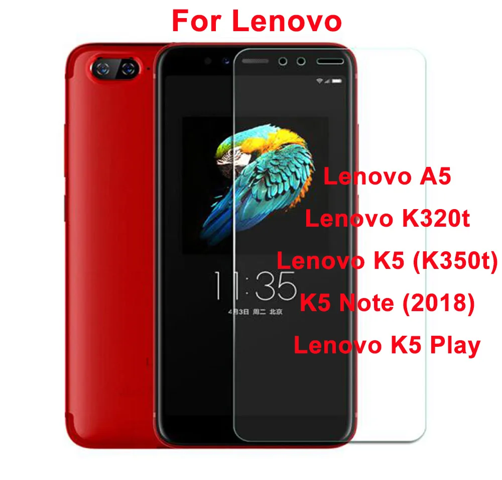 Закаленное стекло для Lenovo A5 K320t K5 (K350t) Note (2018) Play Взрывозащищенная защитная пленка