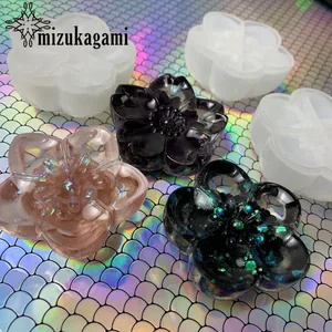 1 шт., силиконовая форма для украшений из уф смолы