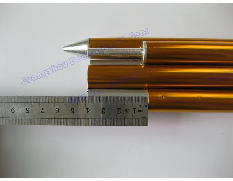 Ultrahard 240 см 3F шестерня 16 мм UL 7075 профессиональная палатка из алюминиевого сплава опорная штанга для крова брезентовый навес Полюс