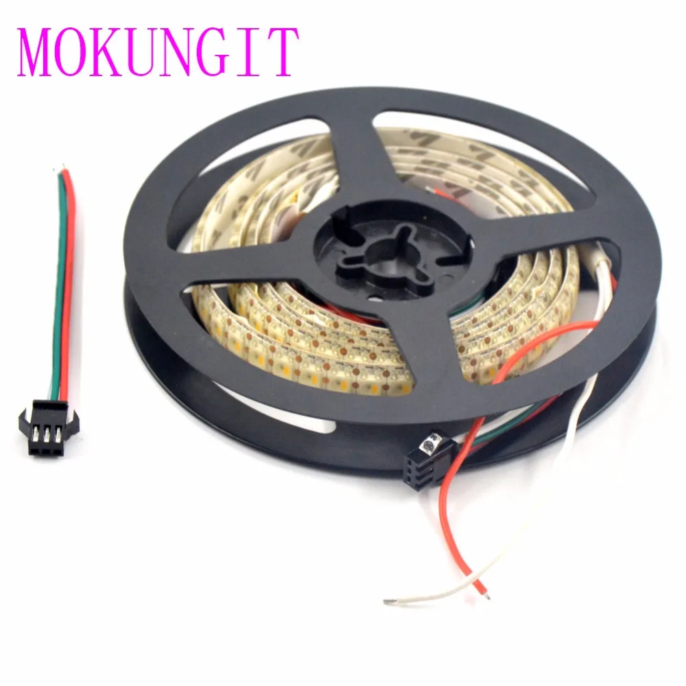 Mokungit 1 м SK6812 RGBW RGBWW 144 светодиодов/м 5050 SMD гибкая светильник вая лента IP20