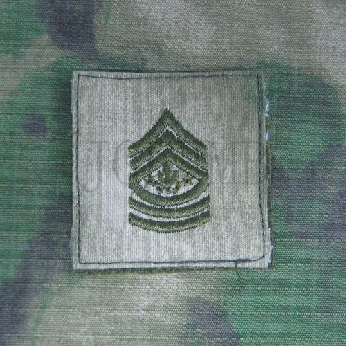 A-TACS FG Green design US ARMY Sma Sergeant Major of the Army Rank Military tactics morale Airsoft Embroidery patch B2949 | Дом и сад