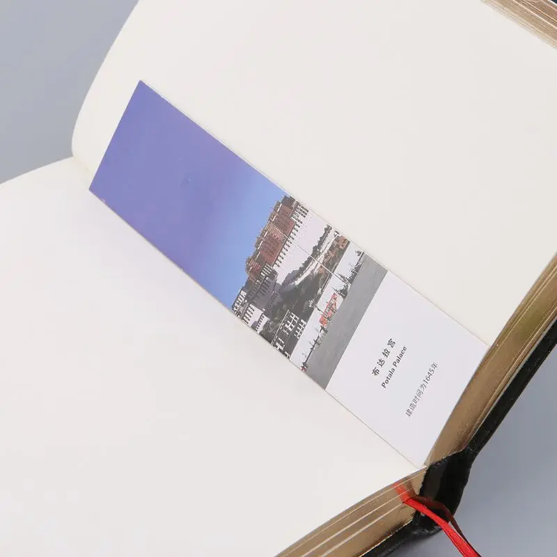 

30pcs Creative Paper Bookmarks Famous Building Painting Cards Retro Beautiful Boxed Bookmark Commemorative Gift C26