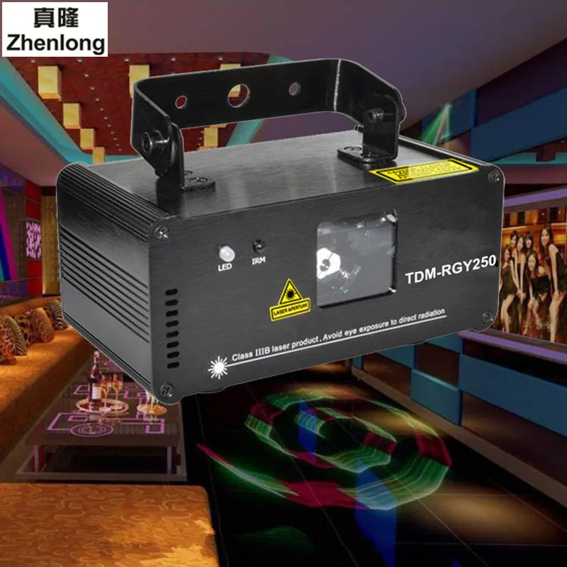 Дистанционный 3D 250 МВт RGY DMX512 лазерный сканер прожектор светильник DJ Дискотека