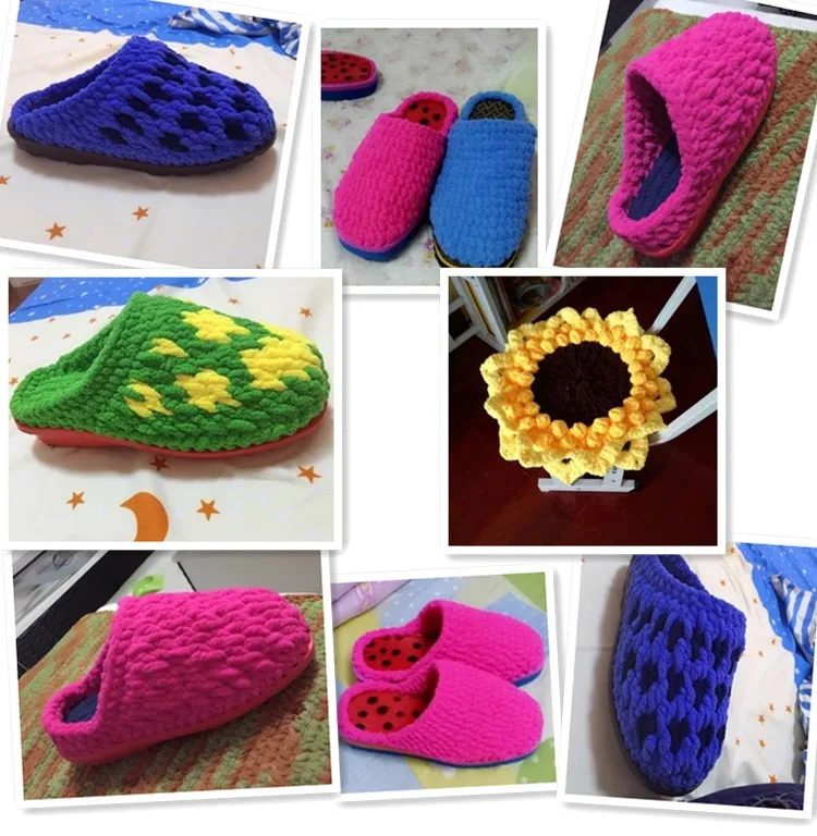 Цветной краситель mylb 5 шт. шарф ручной вязки для ручного вязания 9 14 мм мягкая