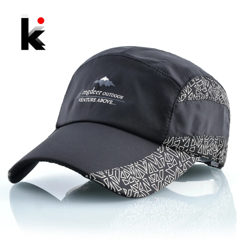 Летние быстросохнущие бейсболки для мужчин кепка женщин Открытый Кепка Спорт