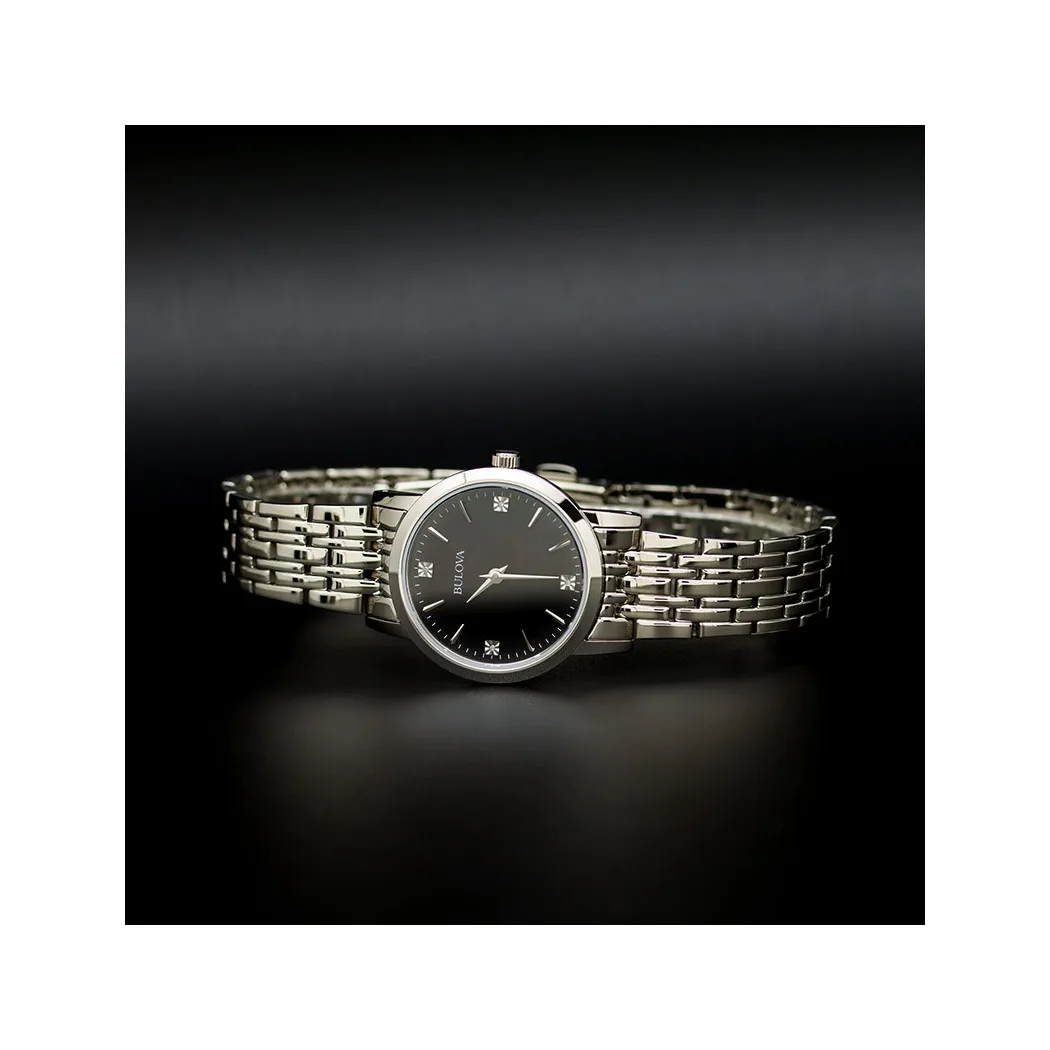Наручные часы Bulova 96S148 женские кварцевые на браслете |