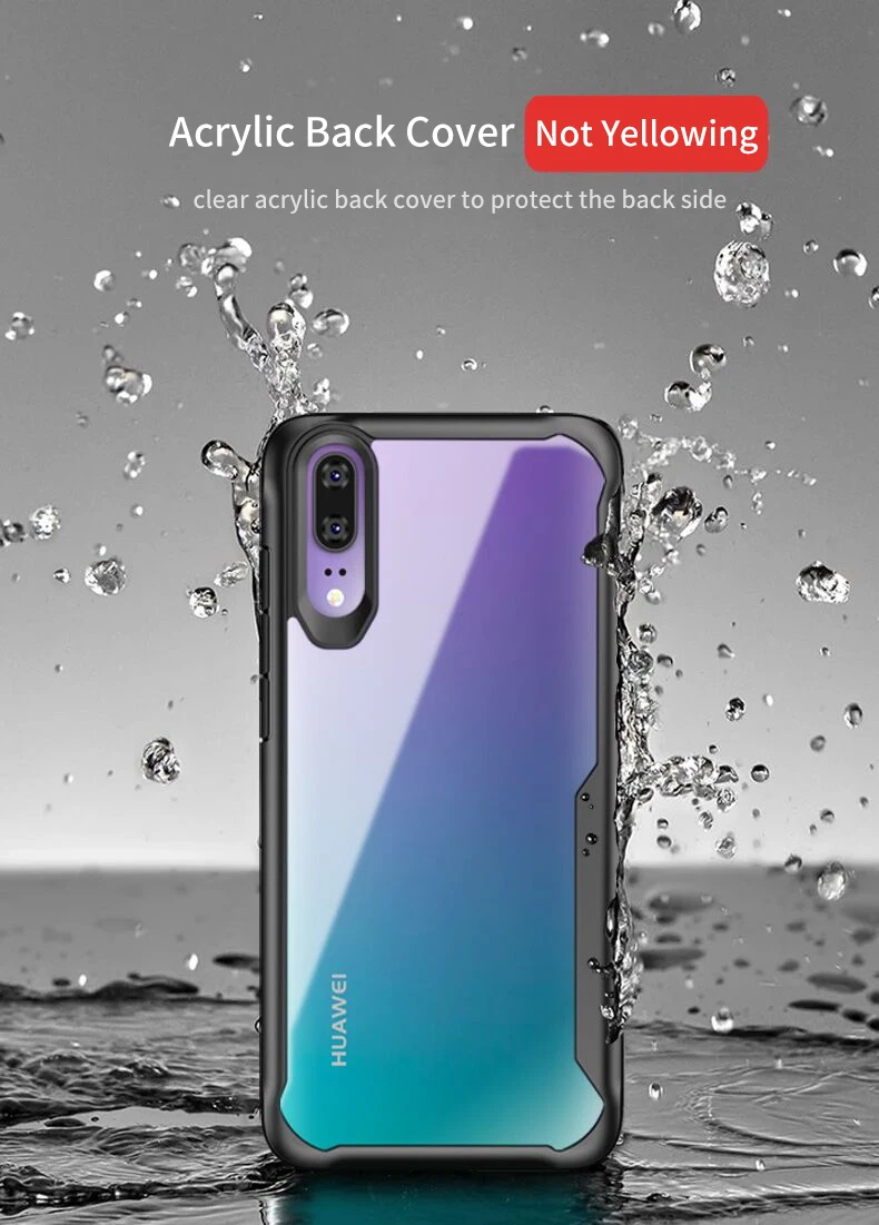 LUPHIE противоударный чехол для huawei P30 P20 Pro Lite, прозрачный чехол для huawei mate 20 10 Pro Lite Nova 3 3i, силиконовый чехол