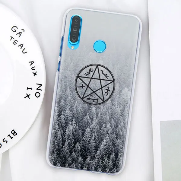 14 Сверхъестественное ТВ шоу чехол для телефона huawei P30 P30 Pro P9 P10 P20 Lite P Smart Plus View 20 Жесткий ПК задний Чехол бант - Цвет: 14