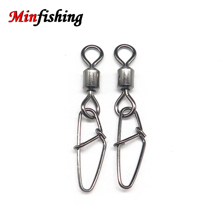 50 шт. рыболовный Вертлюг из нержавеющей стали|swivel ball bearing|swivel bearingswivels fishing |