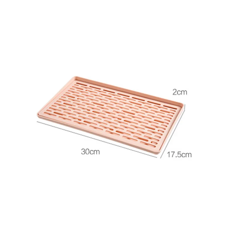 New Kitchen Organizer Double Layer Dish Vegetable Water Tray Drainer Multifunctional Drying Rack Washing Holder Storage | Дом и сад
