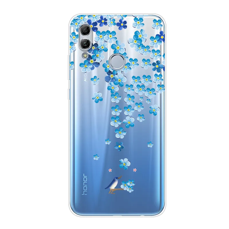 70 Huawei Honor 10 Lite силиконовый чехол ТПУ мультяшный чехол для телефона для huawei Honor 10 Lite 10 Lite HRY-LX1 Honor10Lite мягкий чехол - Цвет: 70