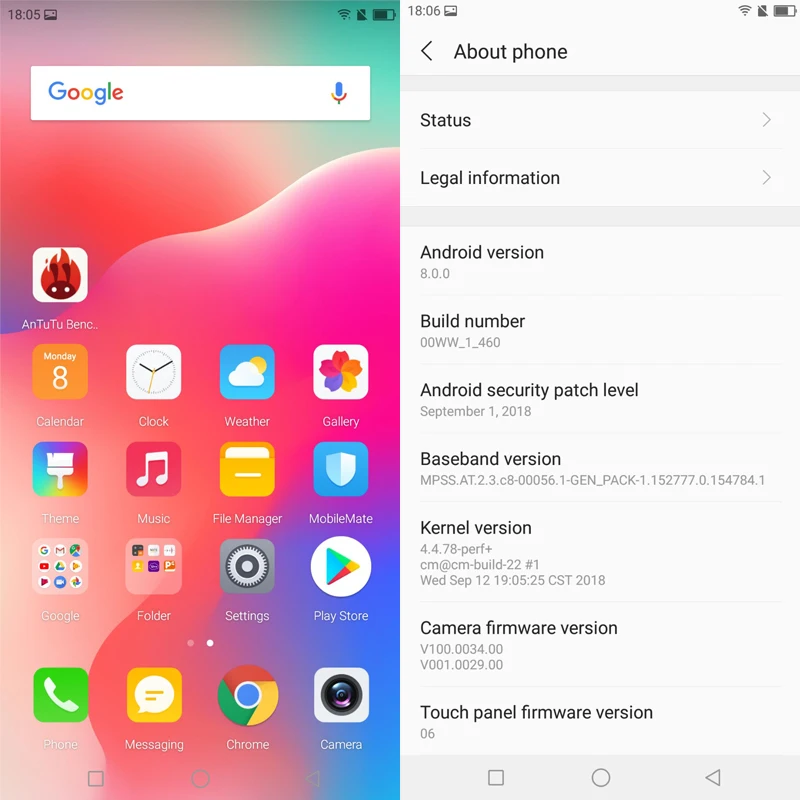 Глобальная версия SHARP AQUOS S3 4 Гб Оперативная память 64 Встроенная Смартфон Snapdragon 630