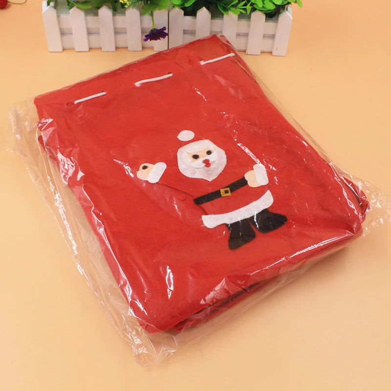 1 шт./компл. Подарочная сумка для рождественских лучей Санта Клаус конфет