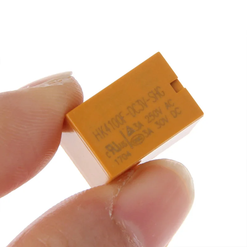 

New 5 Pcs 3V/12V Relay 4100F-DC3V/12V -SHG 6 Pins 3A 250V AC 30V DC hot
