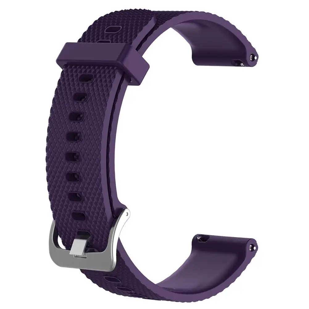 Purple Силиконовый сменный Браслет для наручных часов SUUNTO 3 фитнес Смарт-часы - Цвет: Purple