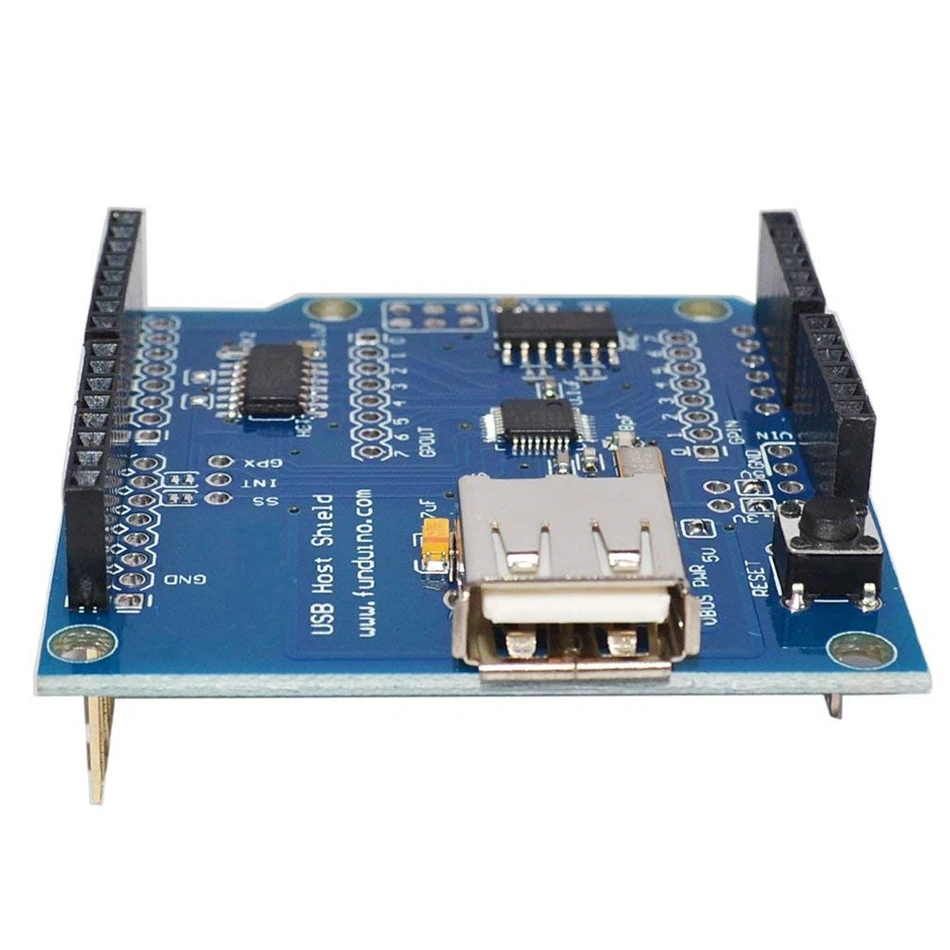 USB хост щит для Arduino UNO MEGA 2560 Поддержка Google Android ADK usb-хаб | Электронные компоненты и