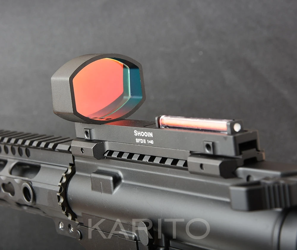 Shooin Fit SFD I II 1x red dot прицел съемка ружья ребро рейка для Пикатинни адаптер крепление