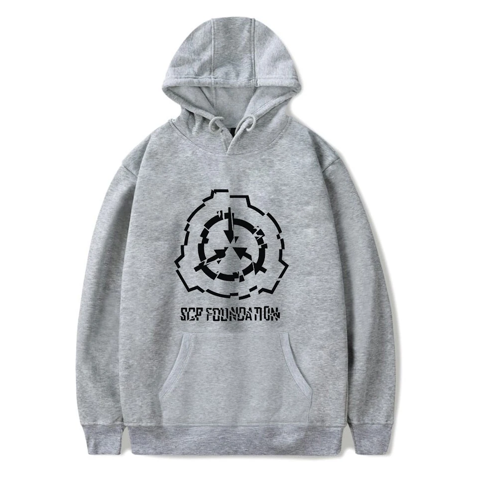 Scp Foundation Последняя мода повседневная толстовка с капюшоном крутая Harajuku с круглым вырезом Мужская Женская нейтральная рубашка толстовка с капюшоном