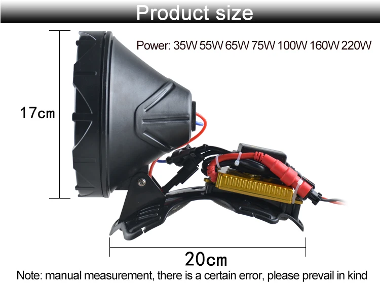 Портативный Головной фонарь ксеноновые фары 12V 160W HID фары Фот для охоты, кемпинга, рыбалка, работа
