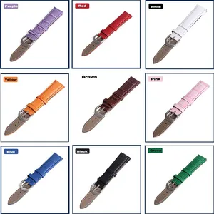 Ремешок для часов, из натуральной кожи коричневого цвета, аксессуары для мужских и женских часов, 22 мм 18 мм 20 мм 14 мм 16 мм 24 мм 12 мм