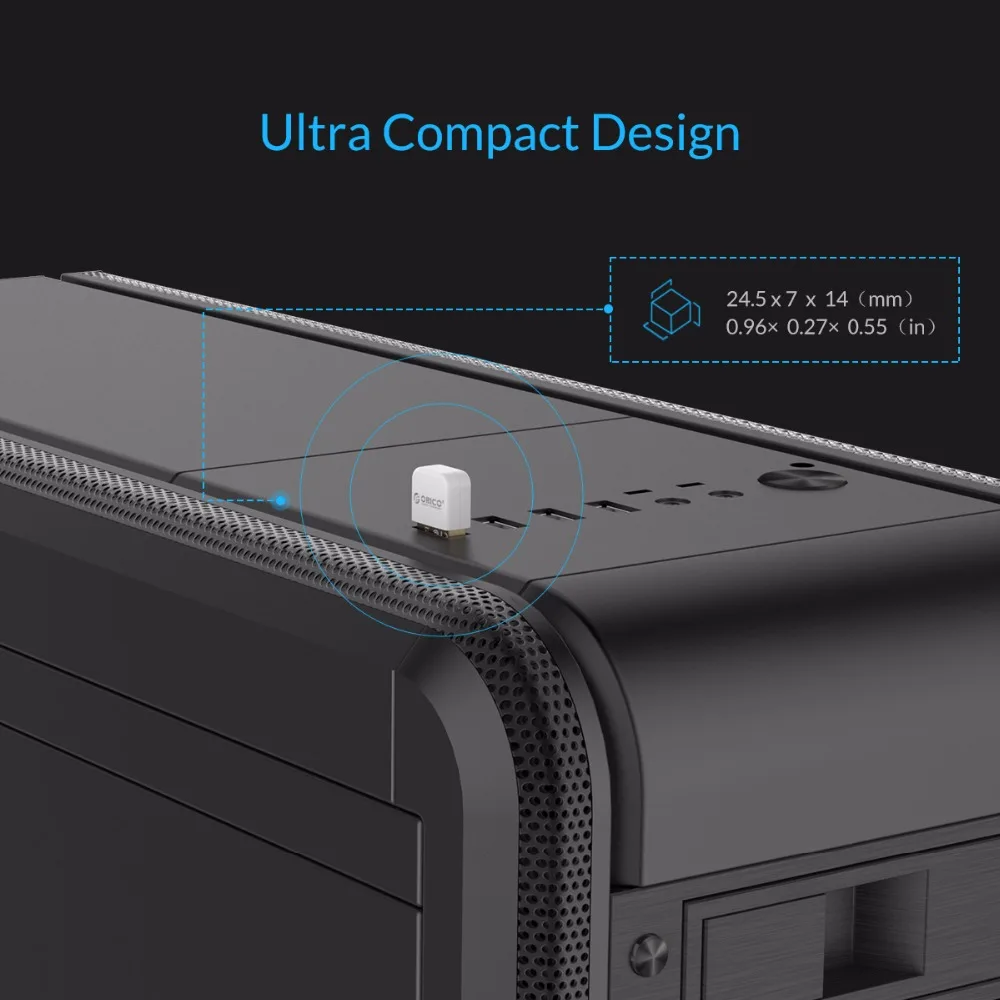 USB адаптер ORICO Bluetooth4.0 беспроводной передатчик для ПК совместим с Windows Vista Bluetooth 2 1/2