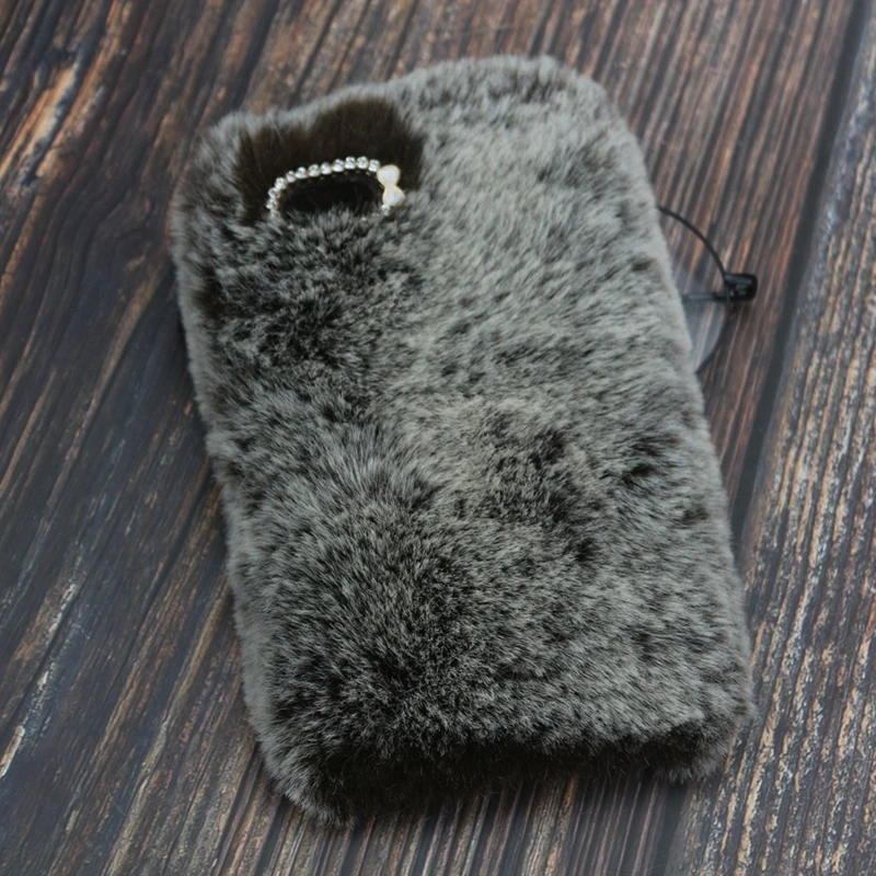 Пушистый Плюшевый чехол для телефона Etui Xiaomi Redmi 6A мягкий силиконовый задней