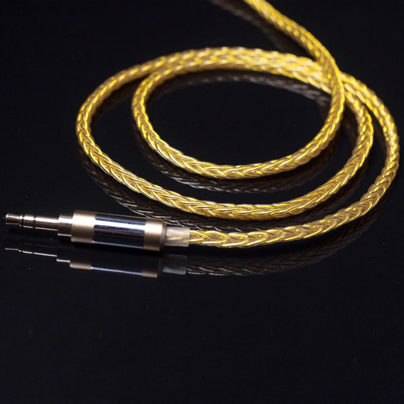 8strands супер прочная леска Earphone3.5m кабель MMCX для Shure SE215 SE535 0,75 мм 0,78 мм 2 пинфор Уэстон TFZ 1964 W4r Um3x A2DC Ls50 IE80 Im50 Im70