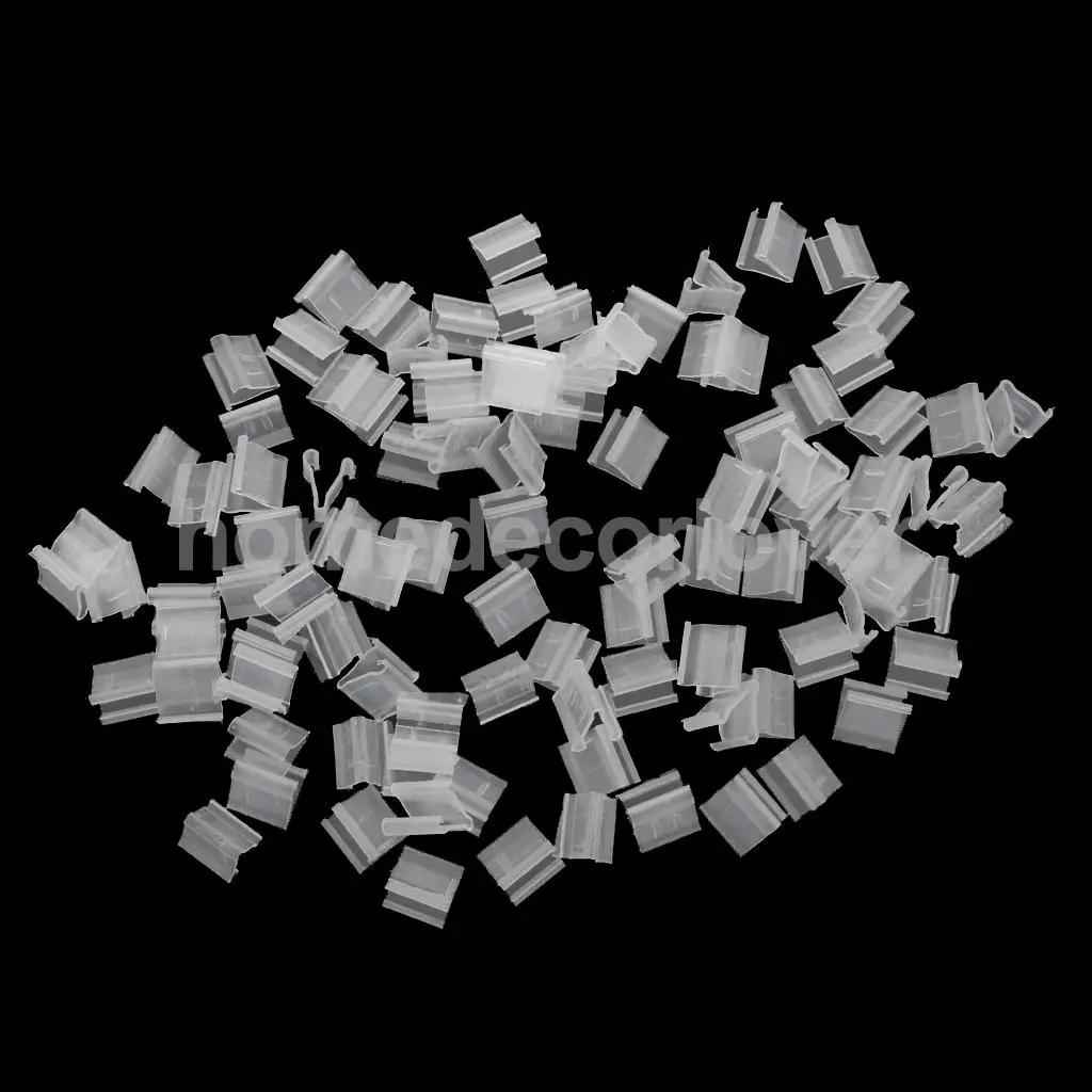 100pcs V Shape Balloon Clip Ties for Helium Gas Air Balloons Sealing Quick Easy Fasten Tool | Дом и сад