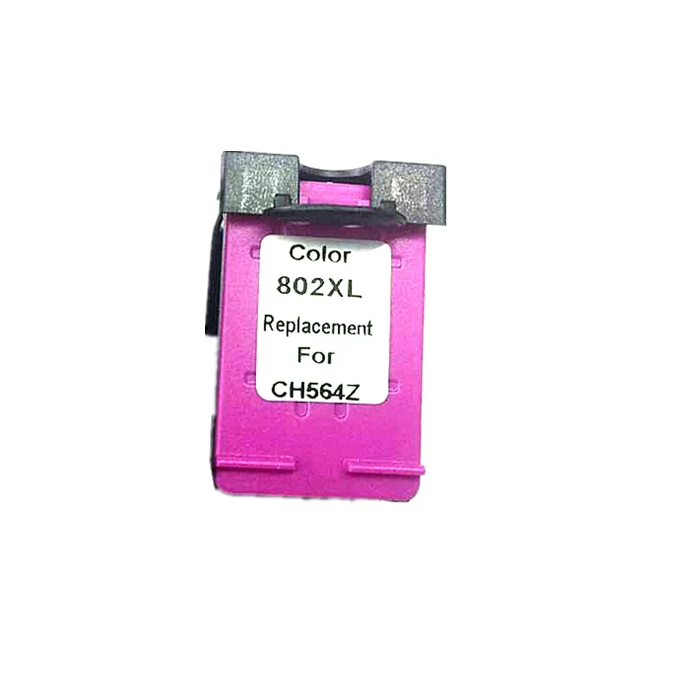 YOTAT 1 шт. цветной Восстановленный чернильный картридж для HP802 HP802XL HP Deskjet 1000 1050 2000 2050