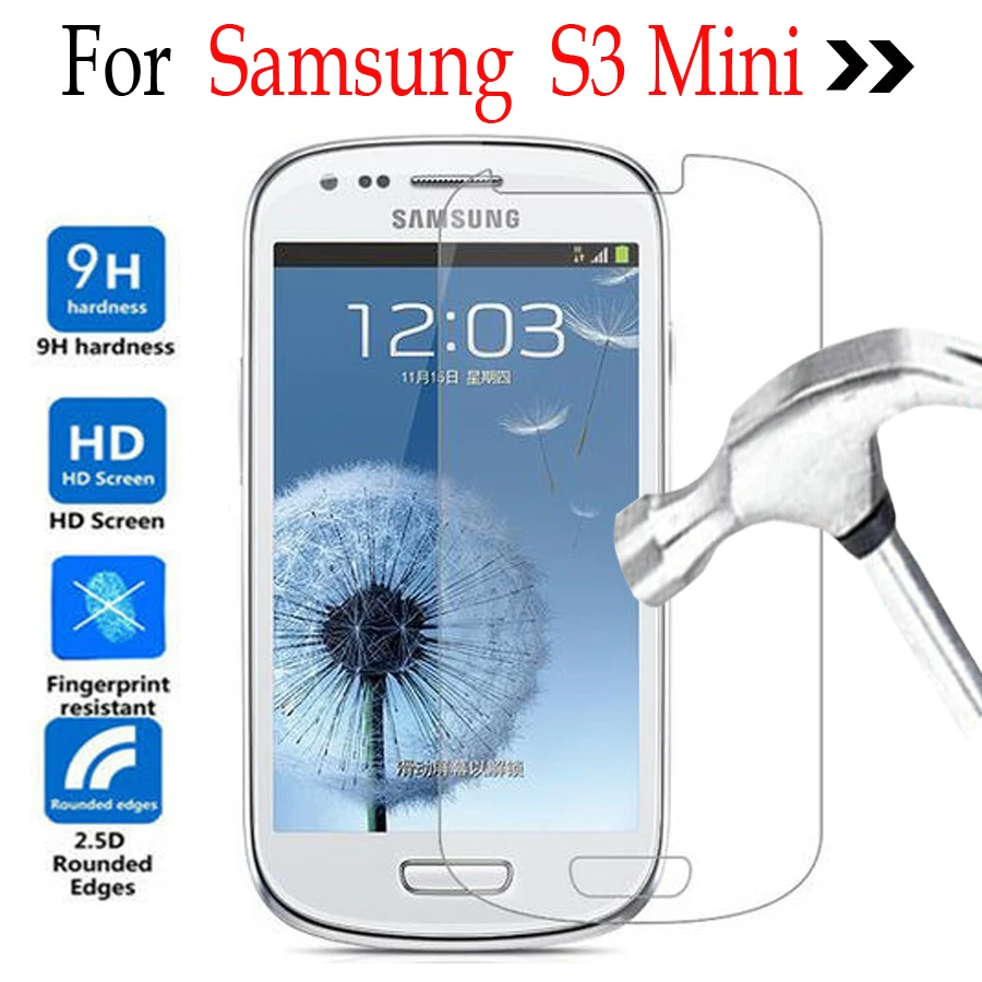 Защитная пленка для экрана из закаленного стекла Samsung Galaxy S3mini на S3 Mini I8190 GT i8190|screen