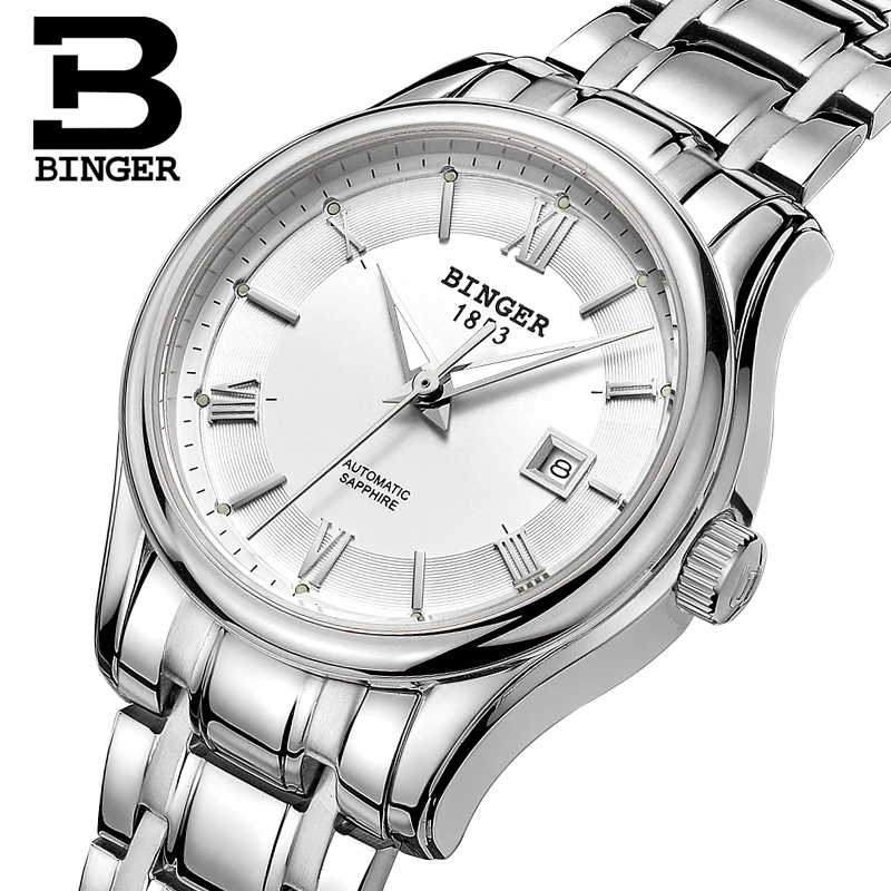 Швейцарские женские часы бингера роскошные брендовые механические наручные с