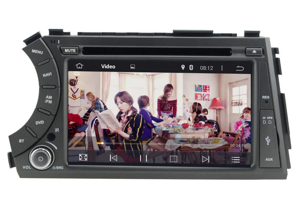 2din Android 7 1 автомобильный dvd gps для Ssangyong Kyron Actyon 3G Wifi BT поддержка dvr OBD2