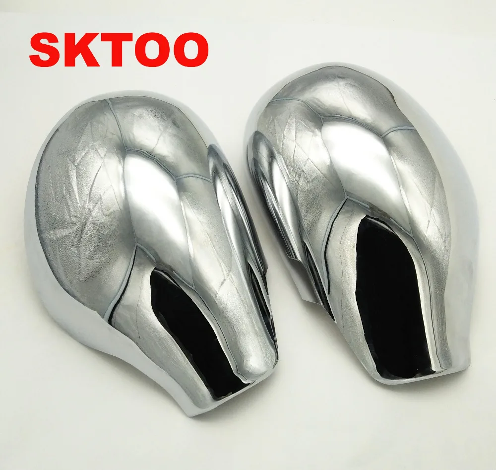 SKTOO автомобиля Stying подходит для peugeot 206 Citroen C2 Picasso хромированная крышка зеркала заднего вида Кепки аксессуары
