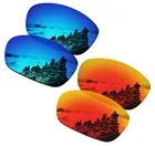 2 пары поляризованных солнцезащитных очков SmartVLT, Сменные линзы для Oakley Ten X, светло-голубого и огненно-красного цветов