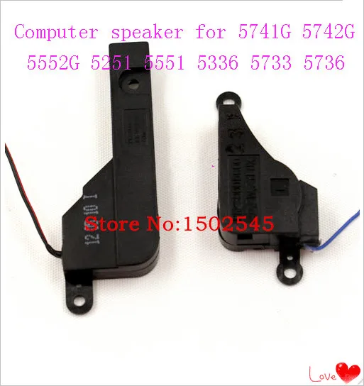 Динамик для ноутбука s для ACER Aspire 5741G 5742G 5552G 5251 динамик L& R