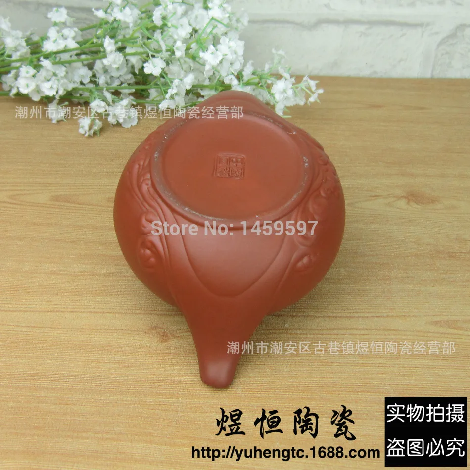 Новинка 2018 чайник из исинской глины искусственный фиолетовой 340 мл китайская