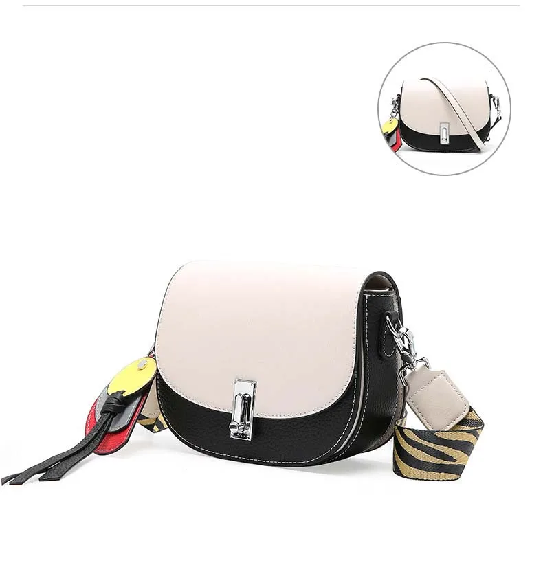 ALNEED Luxury Handbags Women Bags Designer Genuine Leather Saddle Bag Shoulder Bags Ladies Clutch Purses Crossbody Bag