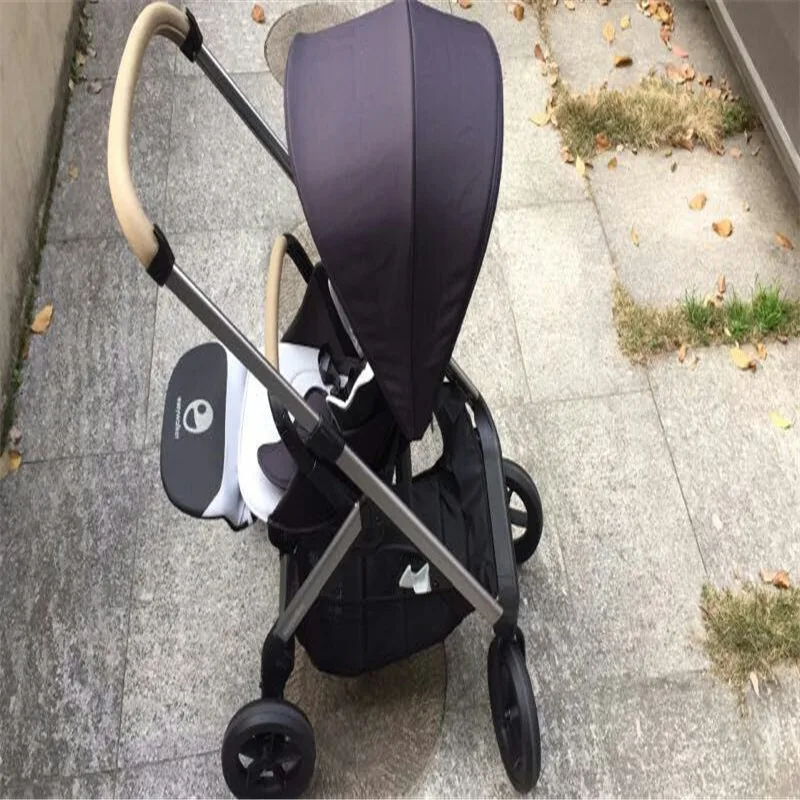 Голландский высокий пейзаж easywalker Mosey+ коляска Международная Высококачественная детская коляска амортизация светильник и легко складывается