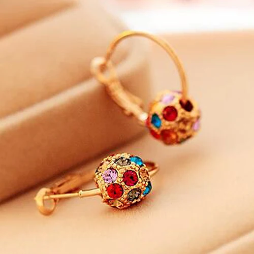 5 пар носки для женщин украшенные разноцветными кристаллами повезло мяч Стразы