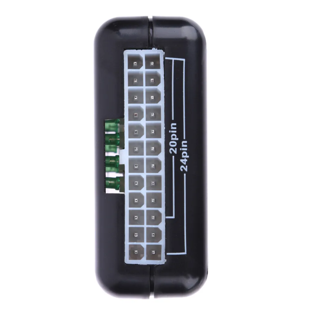 Тестер источника питания светодиодный 20/24 Pin для PSU ATX SATA Тестер HDD Checker Meter измерение для ПК Compute