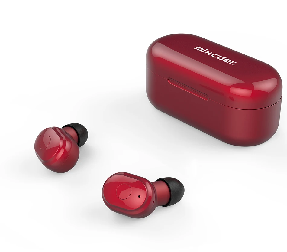 Mixcder T1 Bluetooth Earphone TWS Bluetooth V5.0 Wireless Headphones CVC8.0 Noise Cancelling Sports Headset Handsfree With Mic