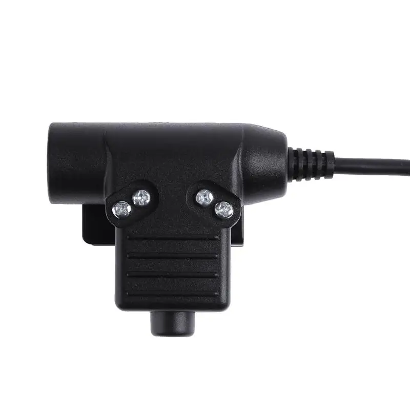 Alloet 80 см K-type U94 PTT военный адаптер PTT Z113 для рации Kenwood TYT F8 для BAOFENG 5R радио