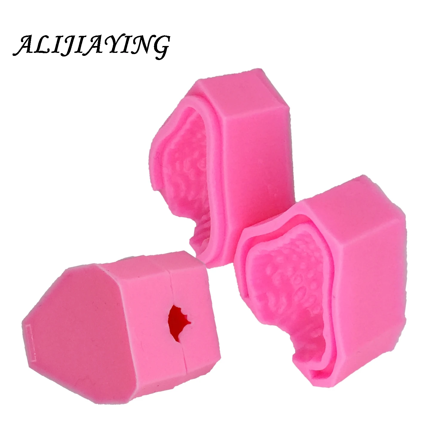 1 шт. силиконовая форма в виде клубники Fondant (сахарная) формы Украшающий торт