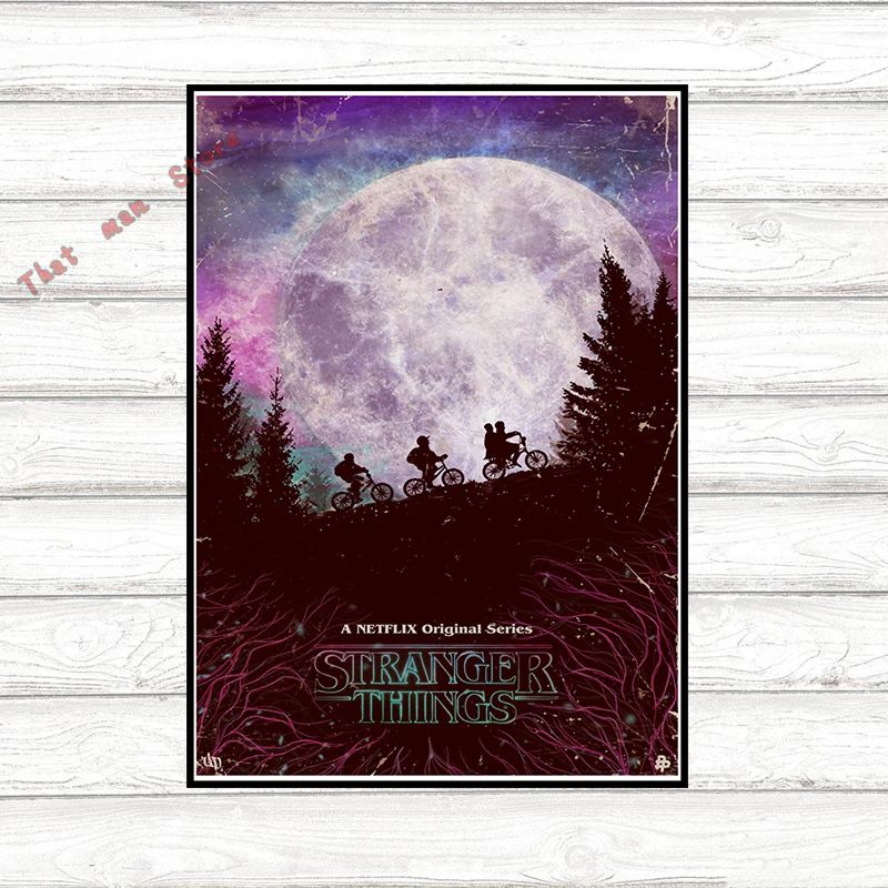 Season 2 Sci-Fi Stranger Things Horror coated paper Poster Decorative Wall Paper Posters Home Decor Gift | Дом и сад