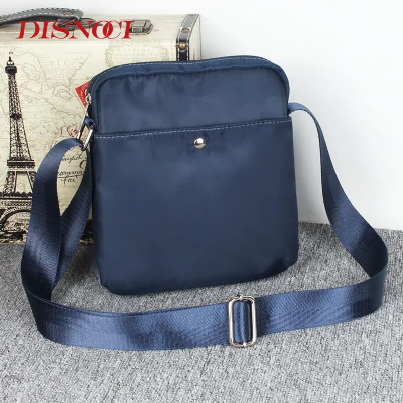 Мужские дорожные сумки из ткани Оксфорд модные мессенджеры брендовые на ремне