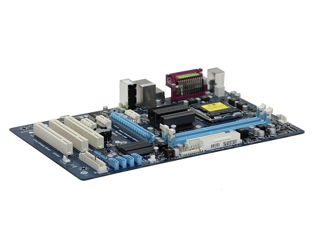Материнская плата GIGABYTE GA-P41T-D3P для настольных ПК G41 Socket LGA 775 для Core 2 Pentium Celeron DDR3 8G ATX P41T-D3P
