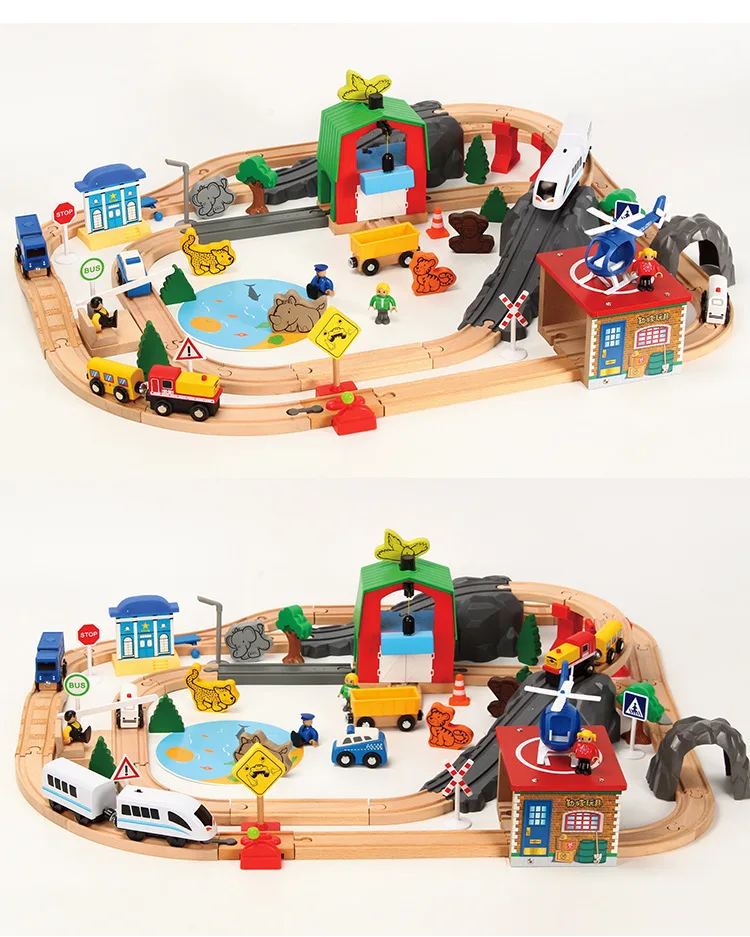 T homas и Friend деревянные игрушки Brio Train Track волшебная Магнитная станция для